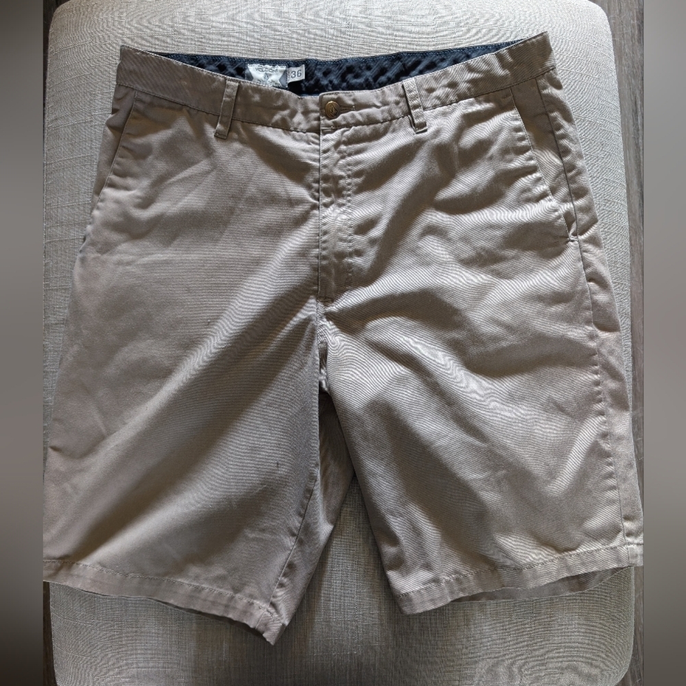 Mens Volcum Chino Shorts Beige size‎ 36